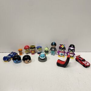 Ryan's World Mini Action Figures & Cars Toys LOT of 10